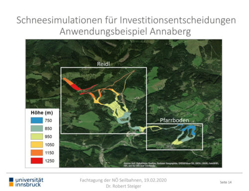 NIEDERÖSTERREICH: INVESTITIONEN AUFGRUND VON SCHNEESIMULATIONEN