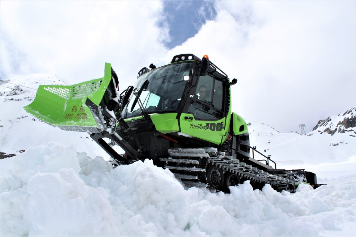 Pistenbully E serienreif und bezahlbar Seilbahnen International