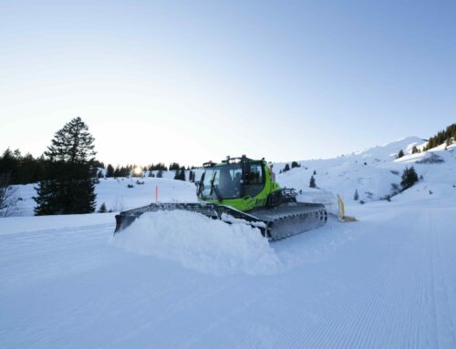 Erstes Pistengerät mit dieselelektrischem Antrieb in Vorarlberg