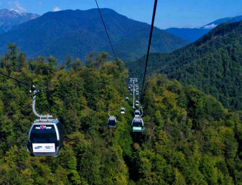 Bandipur: Seilbahn in der Testphase