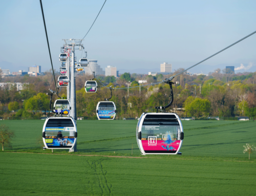 Doppelmayr: Eine Seilbahn für die Gartenschau