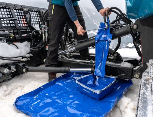 DerBlaue®: Wartung mit System in Skigebieten