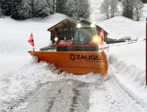 Zaugg: Neue Schneepflüge – Neues Branding