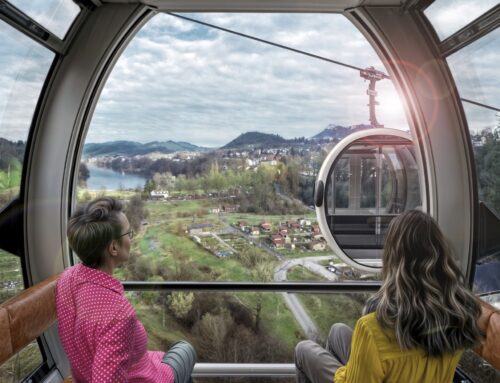 Lucerne: a mix of tunnel and cable car?