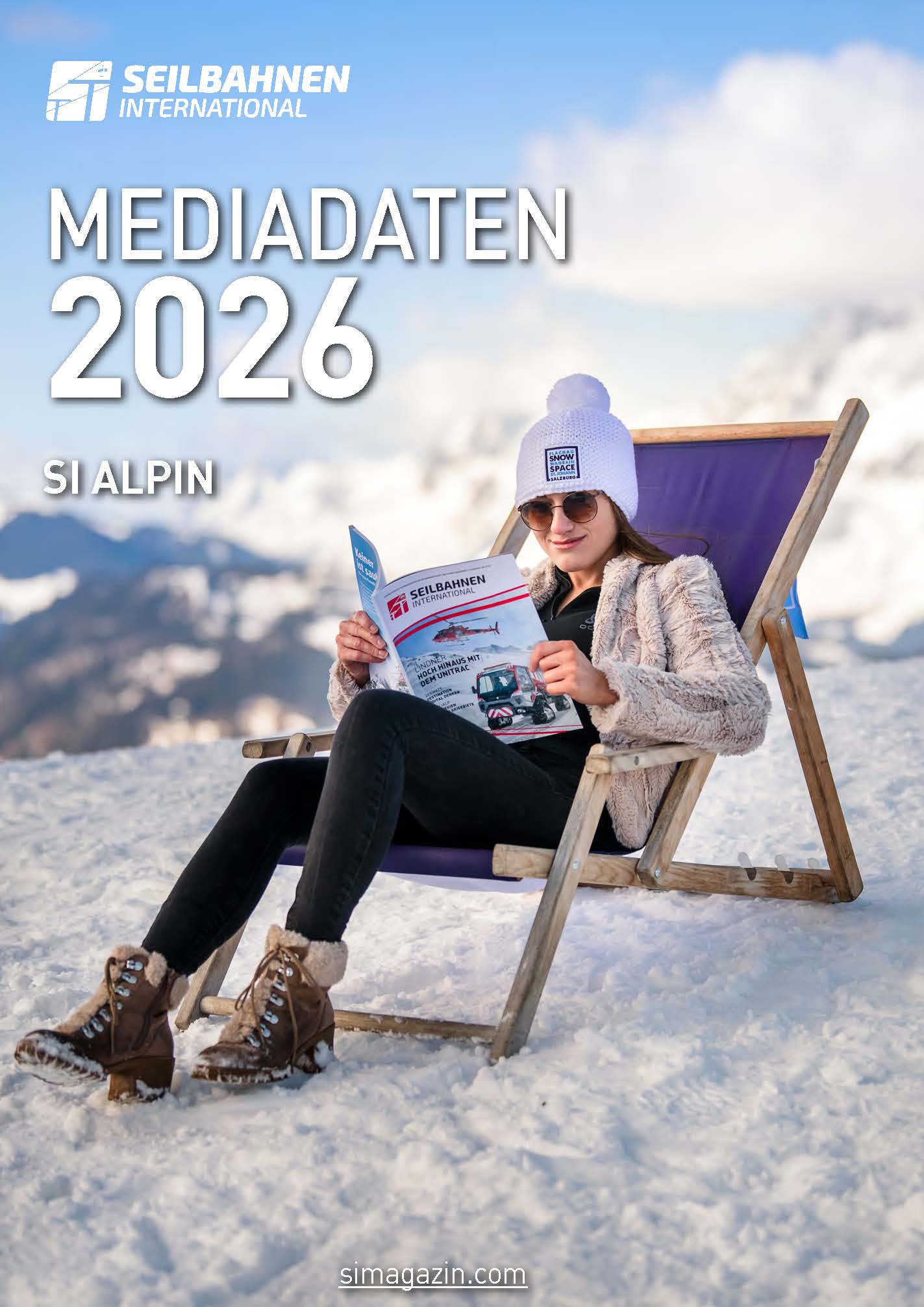 SI Alpin Mediadaten 2025 Titelseite