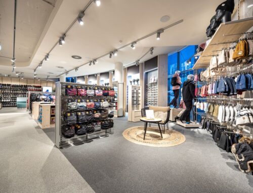 Regupol: Wintersportböden mit Orientierung für Top-Sporthändler