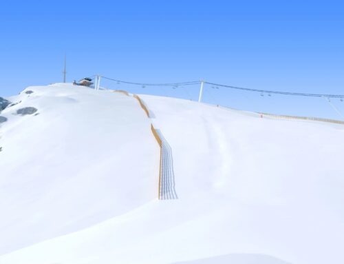 Schneezäune für bessere Beschneiung: Wie funktioniert das?