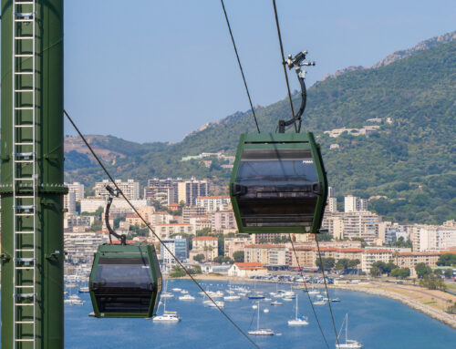 POMA betreibt und wartet nun die Seilbahn in Ajaccio