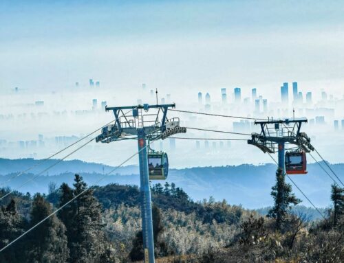 China: Two BARTHOLET cable cars for city tourism
