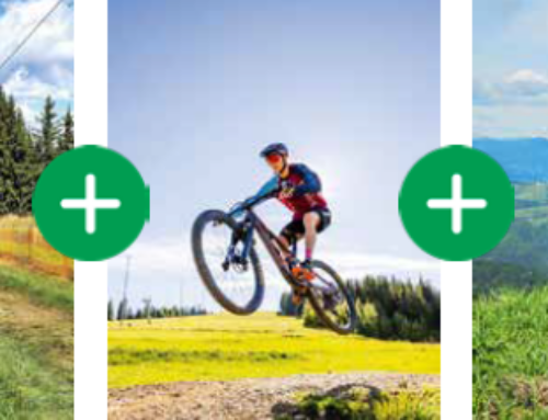 Perfekte Kombi: Mountaincart, Bike & Schlepplift