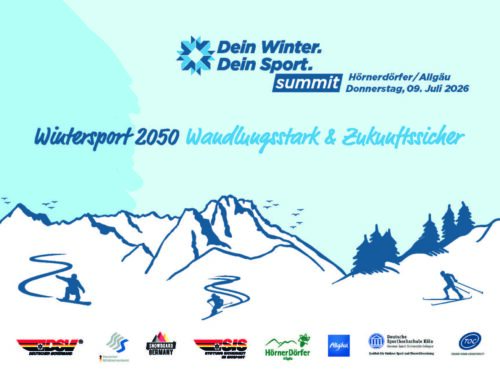 Dein Winter. Dein Sport. Summit 2026: Save the date