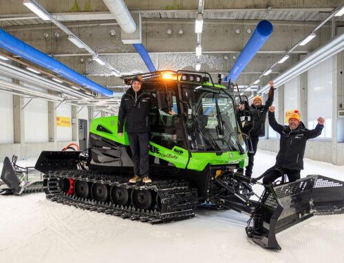 Grün, leise kraftvoll: Oberhof setzt auf PistenBully 100 E