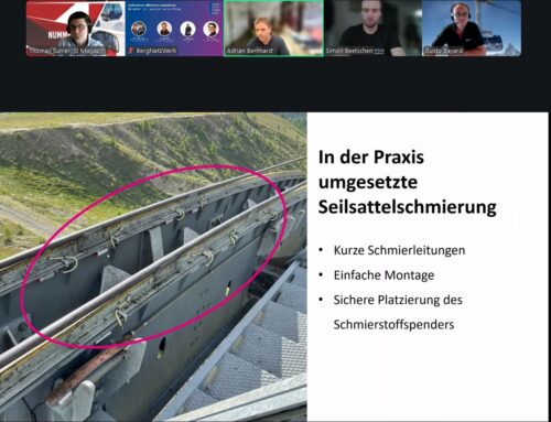 Seilbahnen effizienter schmieren: Video vom Webinar steht bereit