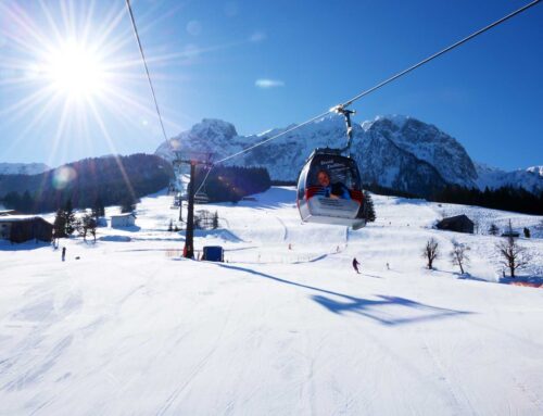 Skigebiet-Rettung in letzter Minute